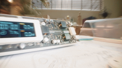 Sharge 170W şeffaf GaN powerbank 24.000mAh kapasite