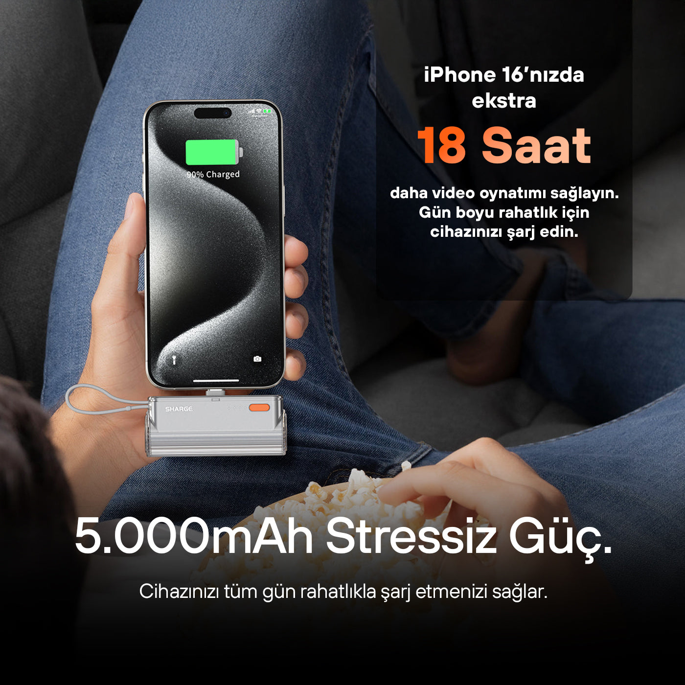 Flow Mini - Kompakt ve Hızlı Taşınabilir Powerbank