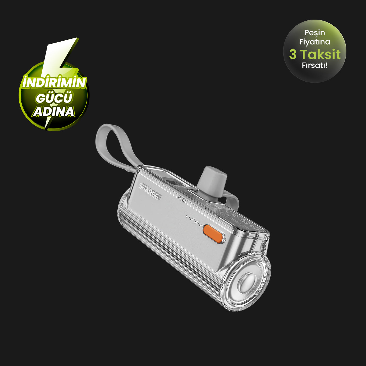 Flow Mini - Kompakt ve Hızlı Taşınabilir Powerbank