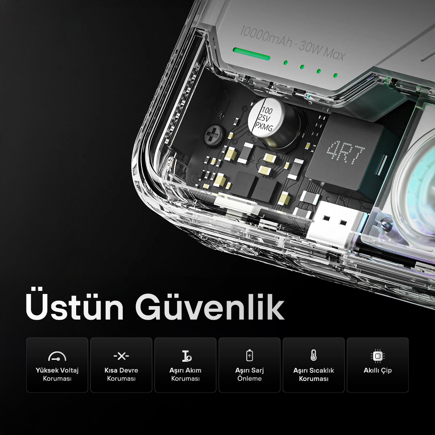 ICEMAG 2 - Magsafe Destekli Kablosuz Hızlı PowerBank