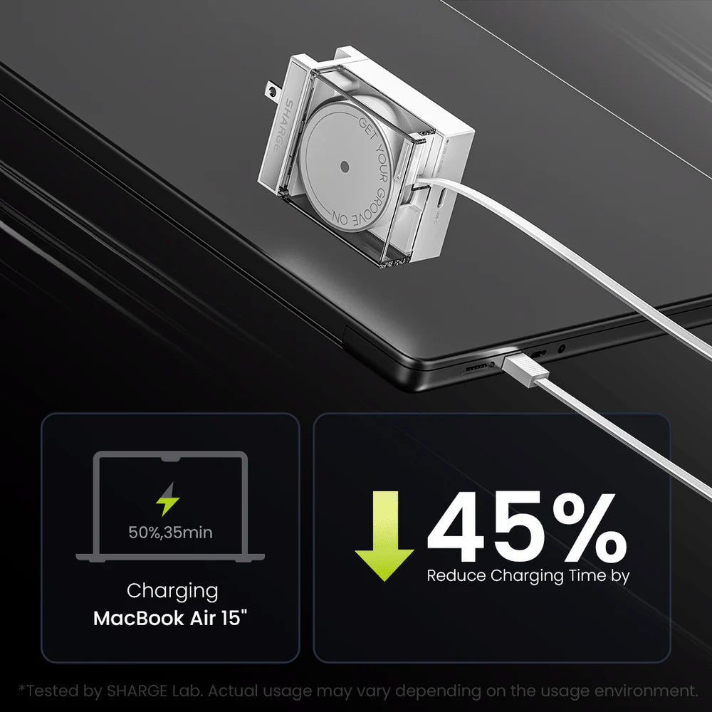 Retractable 65 GaN Şarj Cihazı