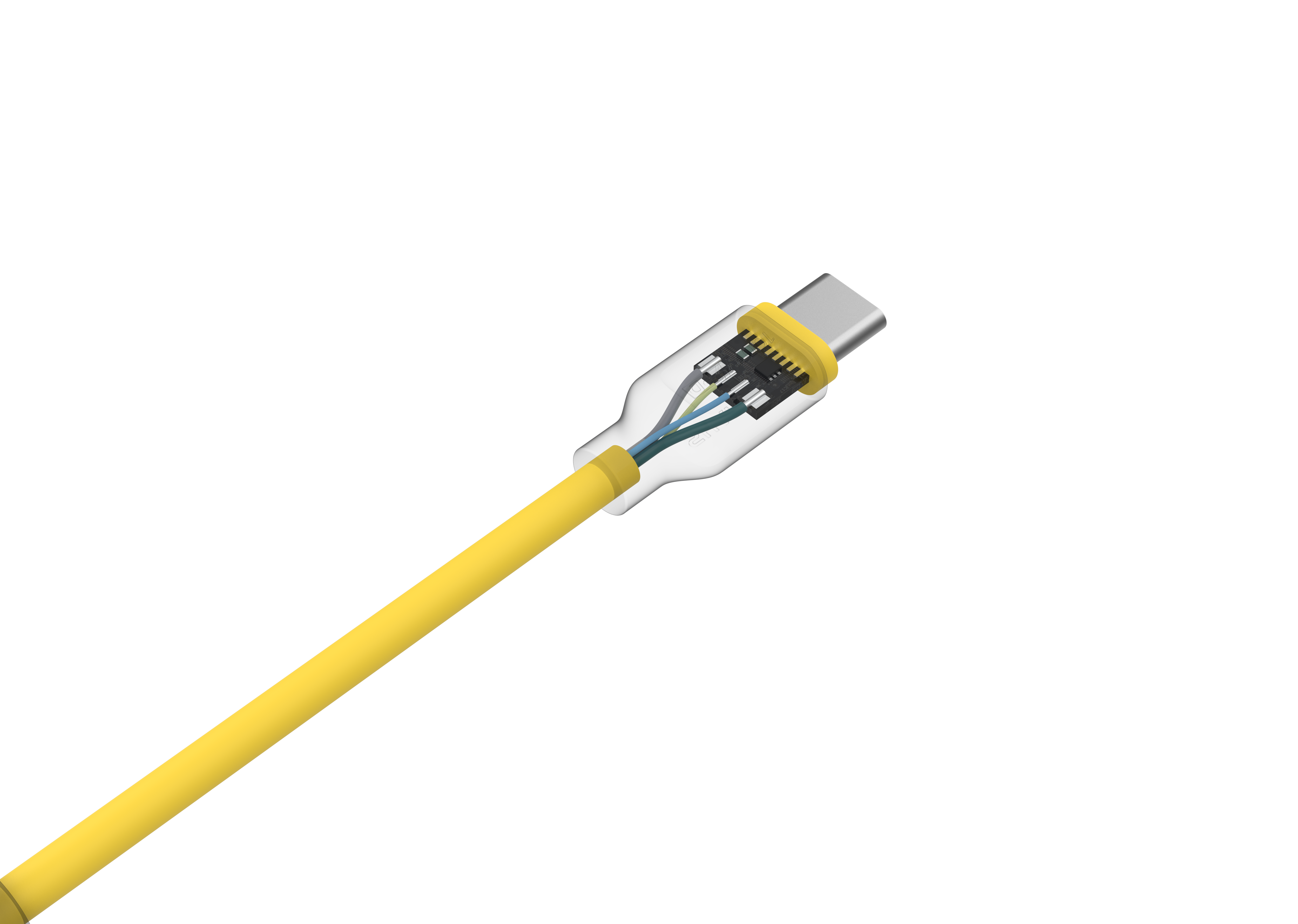 Phantom USB-C to USB-C 100W Ekstra Elastik Hızlı Şarj Kablosu