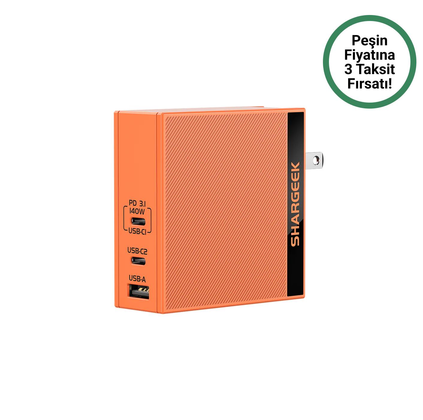 S140 - 140W PD3.1 GaN Hızlı Şarj Cihazı