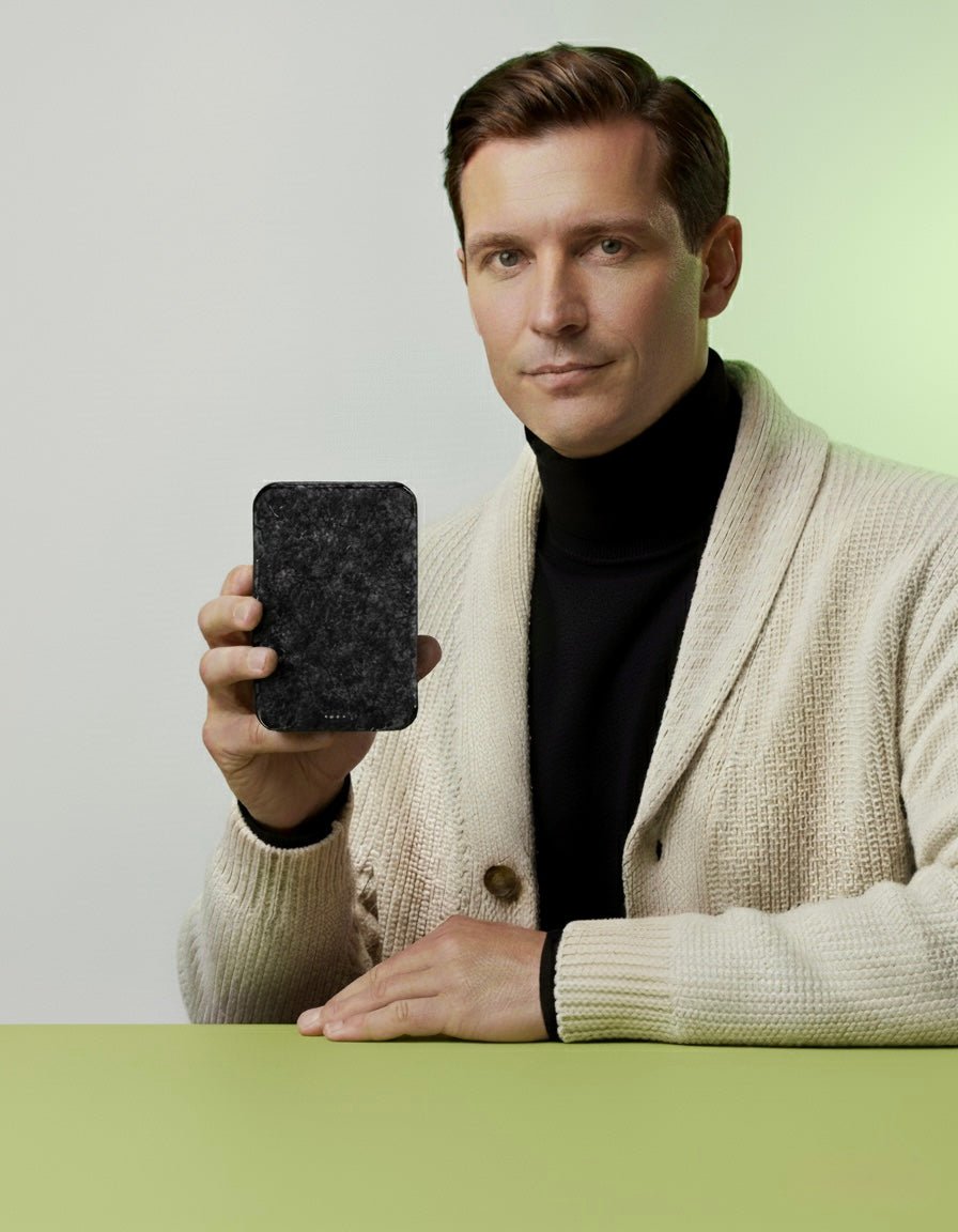 Çevre dostu geri dönüştürülmüş karbon fiber powerbank