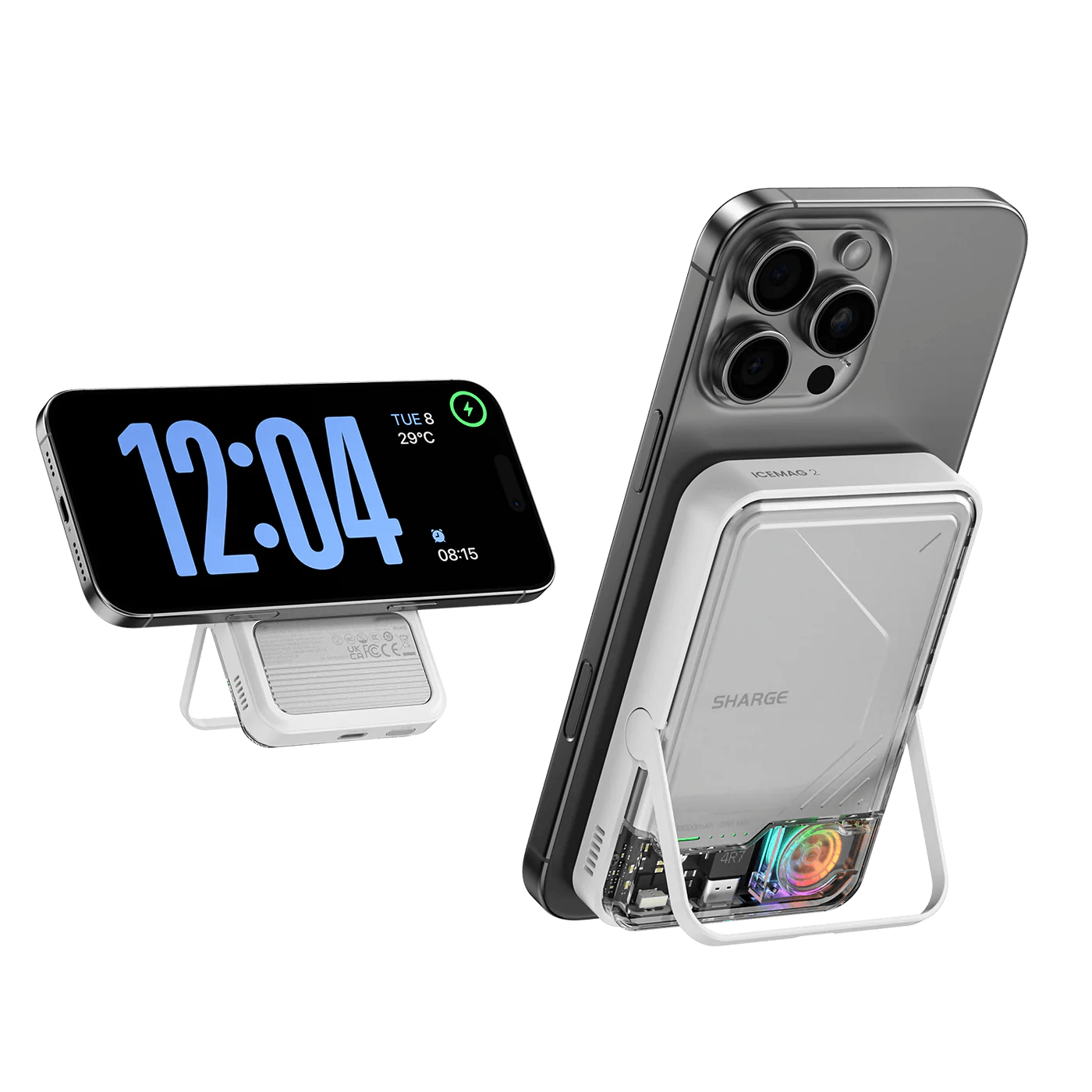 10.000mAh kapasiteli iPhone uyumlu kablosuz powerbank