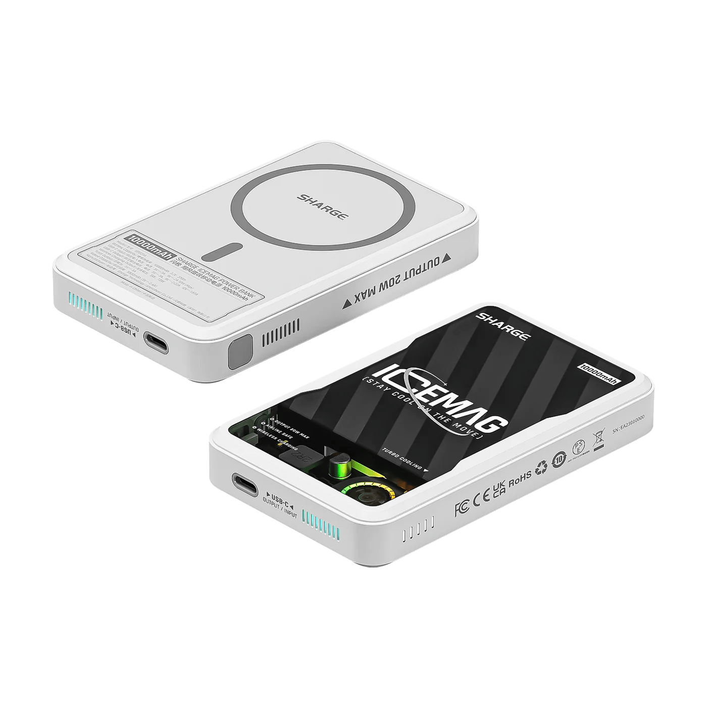 Aktif fan soğutmalı taşınabilir MagSafe şarj cihazı