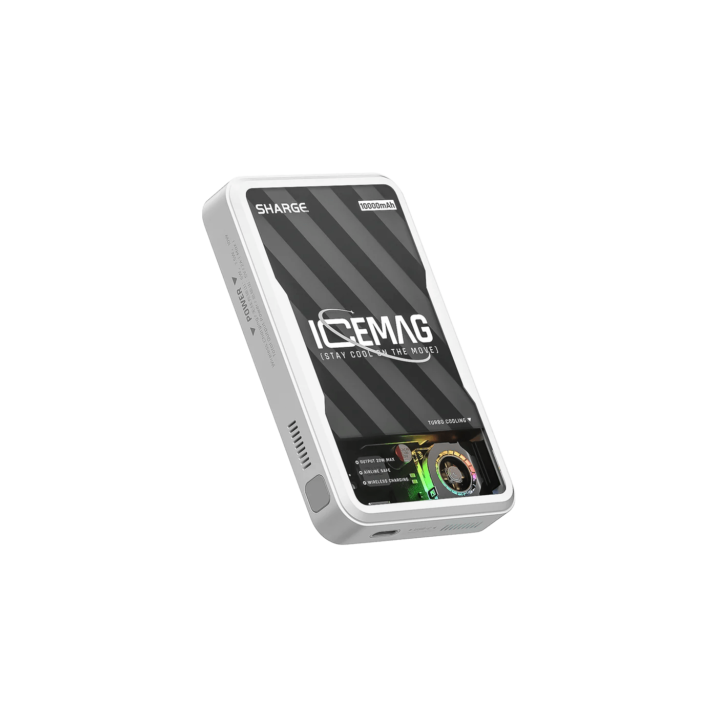 iPhone için manyetik hizalamalı kablosuz powerbank