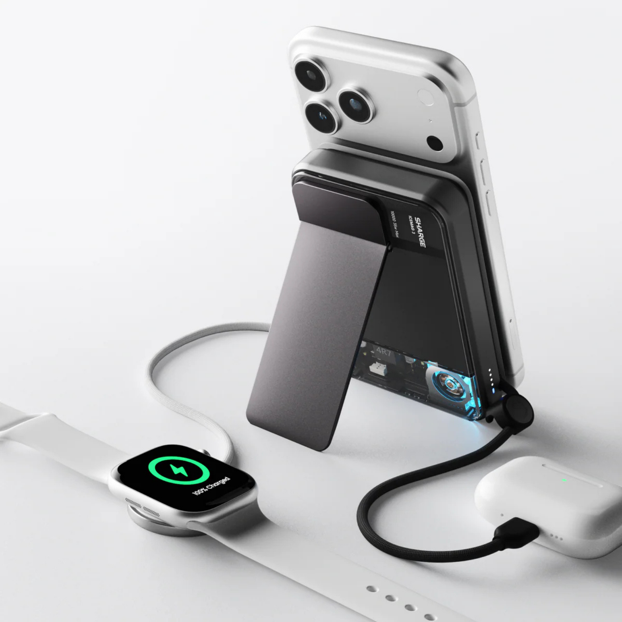 ICEMAG 3 - Magsafe Destekli Kablosuz Hızlı PowerBank