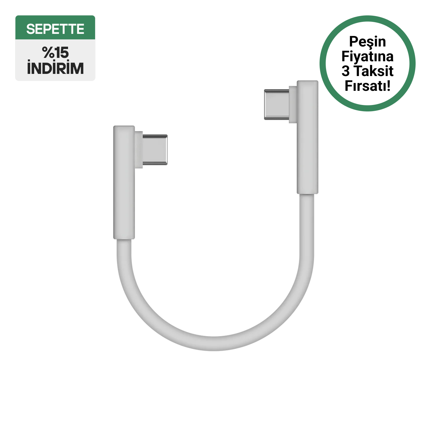 L Tipi USB - C Kablo: Dayanıklı ve Ergonomik Şarj - Sharge Türkiye