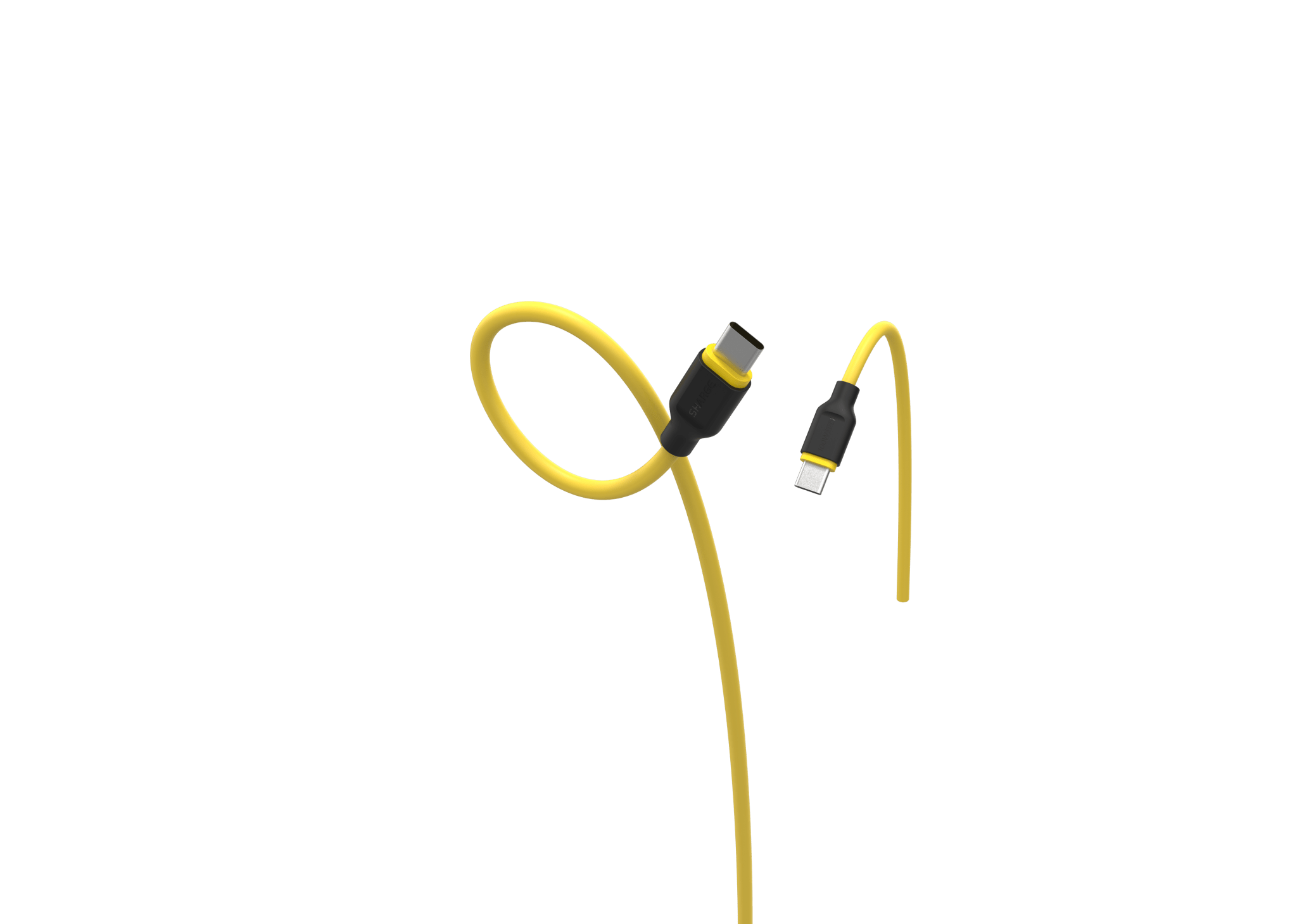 Phantom USB - C to USB - C 100W Ekstra Elastik Hızlı Şarj Kablosu - Sharge Türkiye