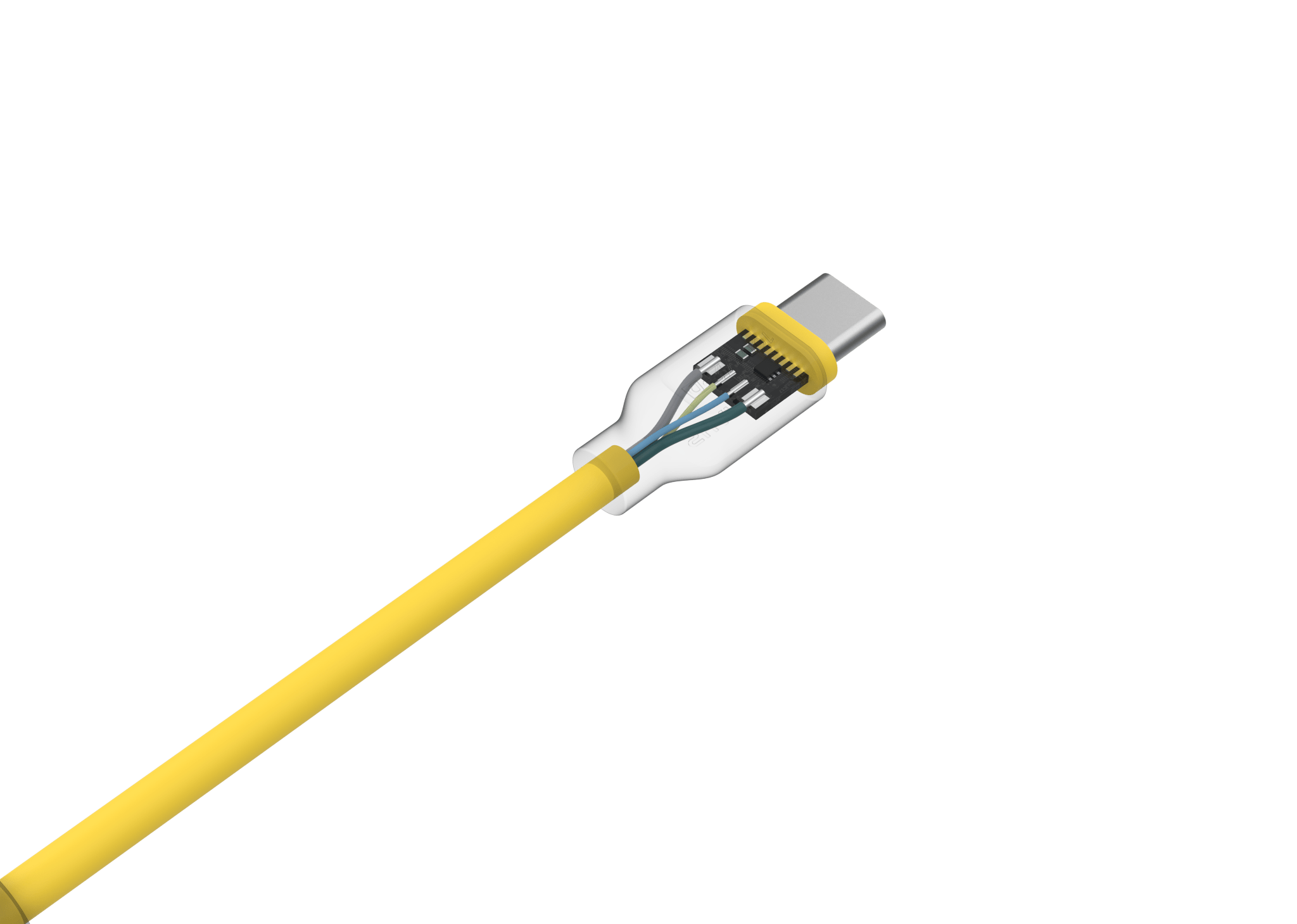 Phantom USB - C to USB - C 100W Ekstra Elastik Hızlı Şarj Kablosu - Sharge Türkiye