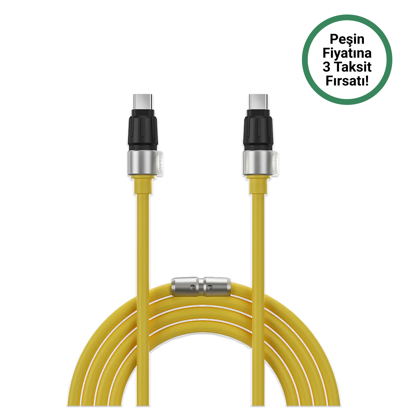 Phantom USB-C to USB-C 240W Hızlı Şarj Kablosu