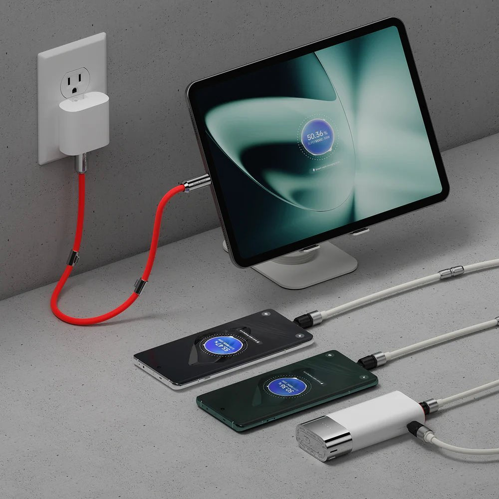 Sharge Pouch 3-ü-1 küresel uyumlu taşınabilir powerbank