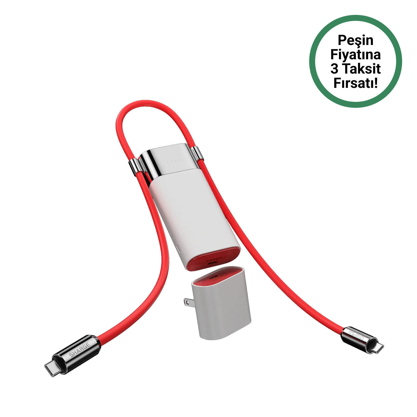 Pouch 3 ü 1 arada PowerBank