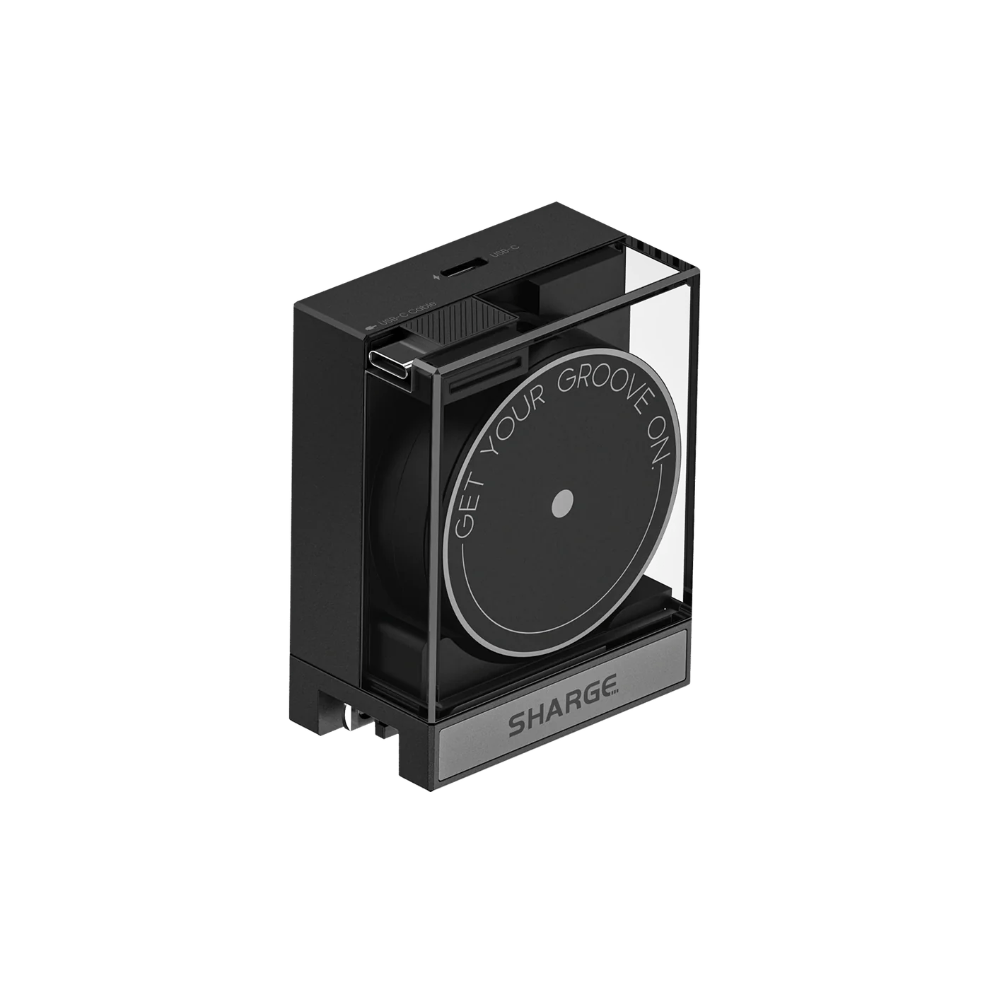 Retractable 65 GaN adaptör şeffaf kompakt tasarım