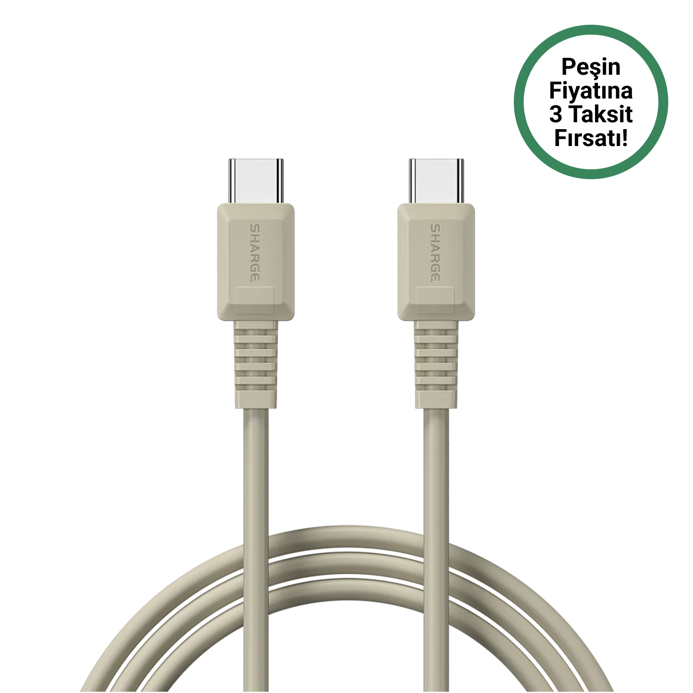Retro USB-C to USB-C 100W Hızlı Şarj Kablosu