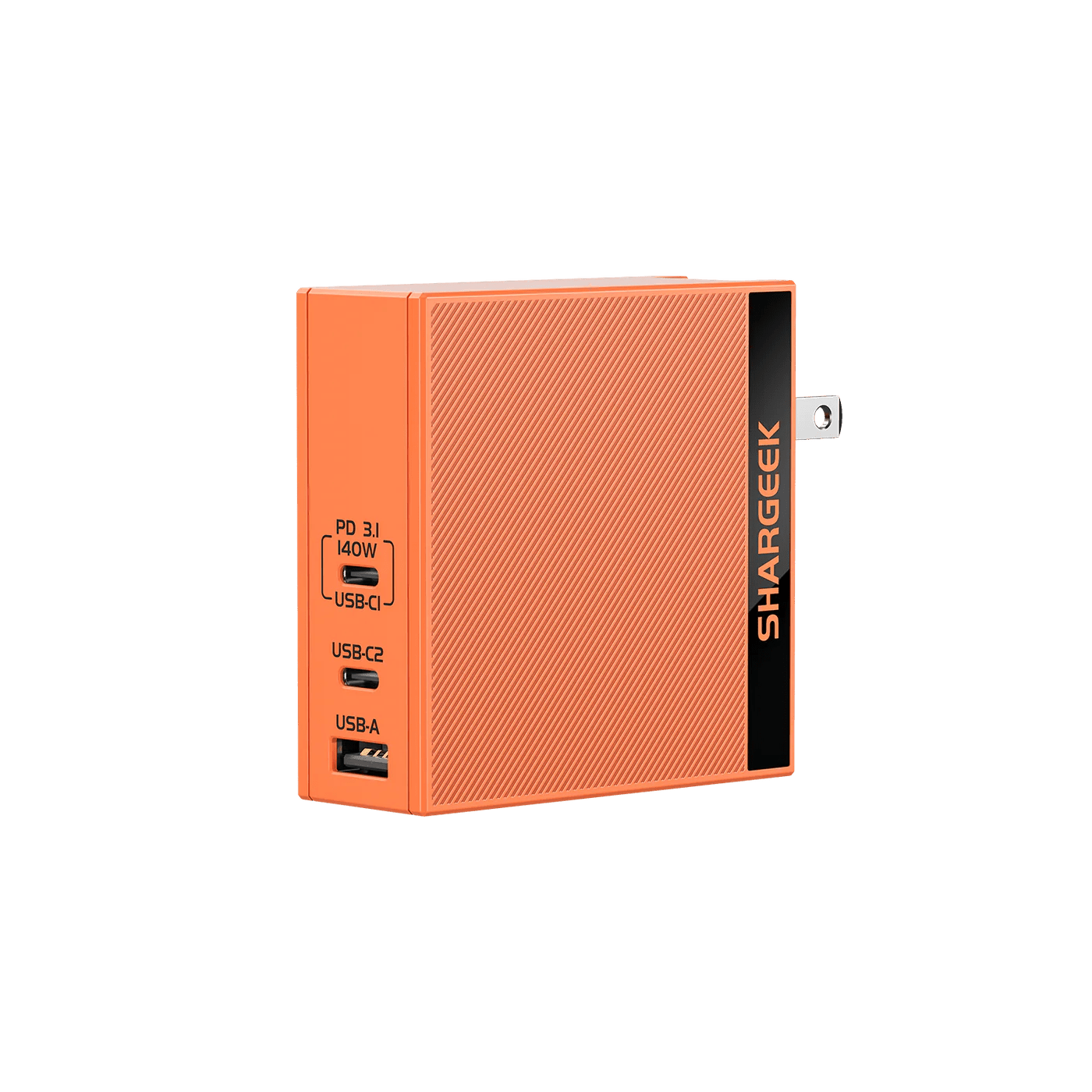 Kompakt tasarımlı 2×USB-C ve USB-A çıkışlı adaptör