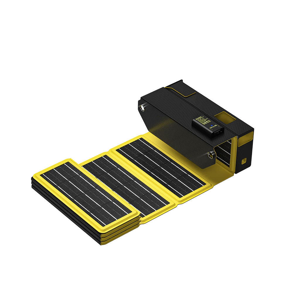 12W çıkışlı taşınabilir güneş paneli açık hava için