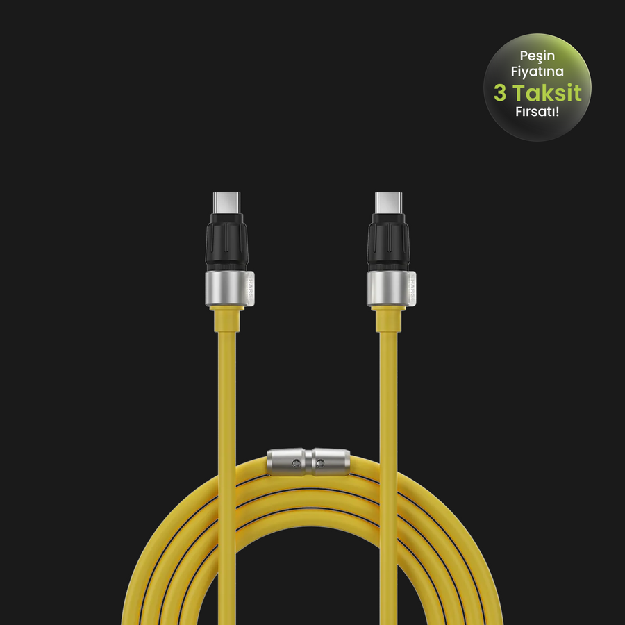Phantom USB-C to USB-C 240W Hızlı Şarj Kablosu