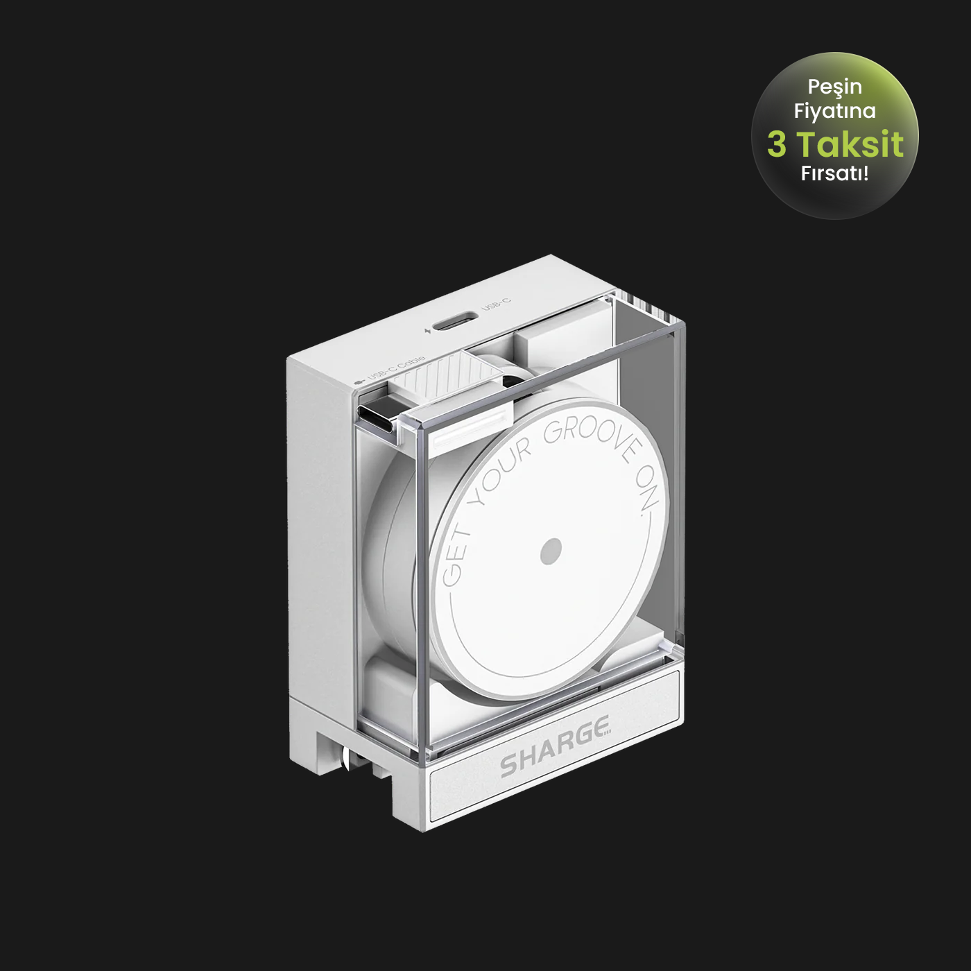 Retractable 65 GaN Şarj Cihazı