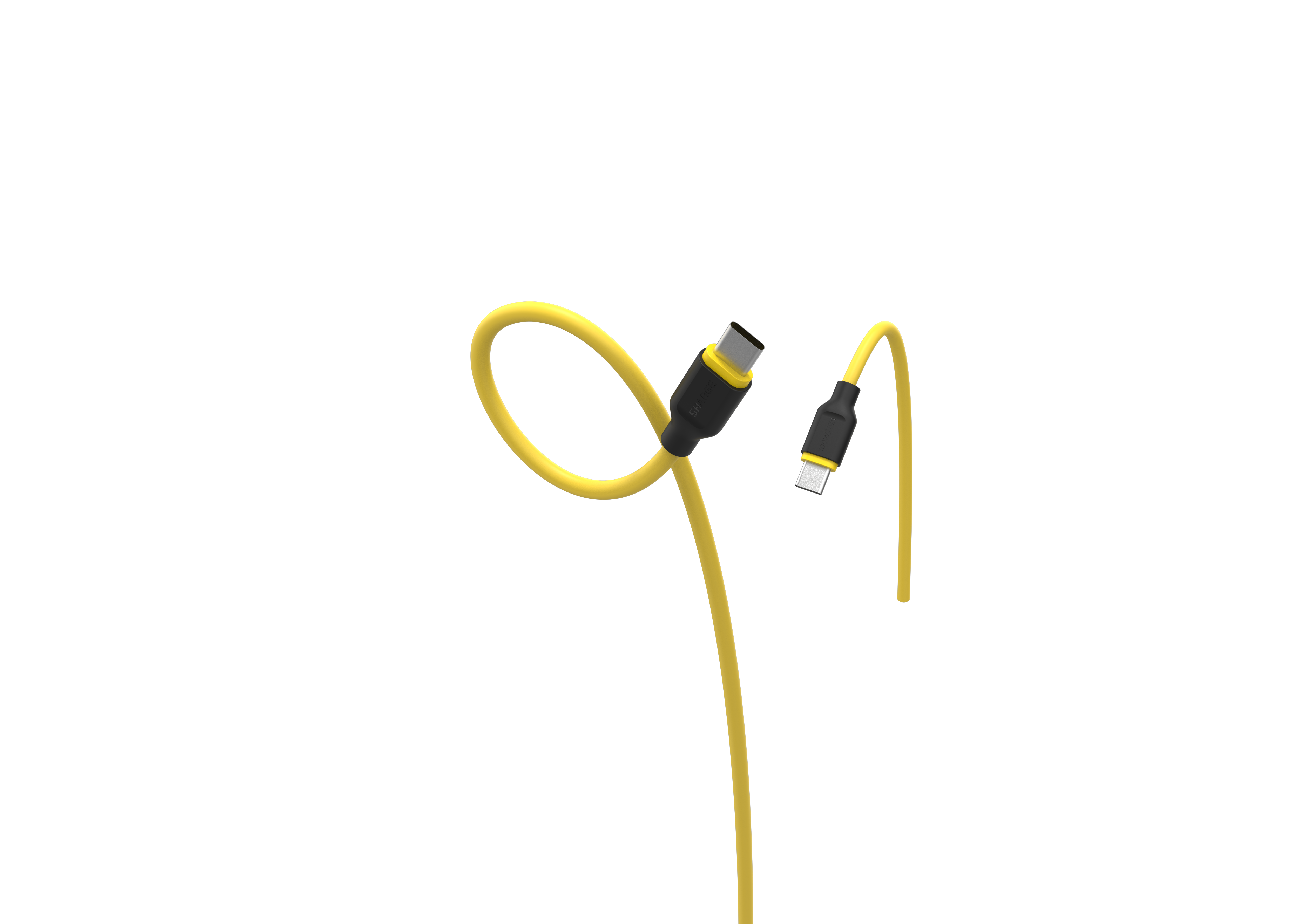 Phantom USB-C to USB-C 100W Ekstra Elastik Hızlı Şarj Kablosu