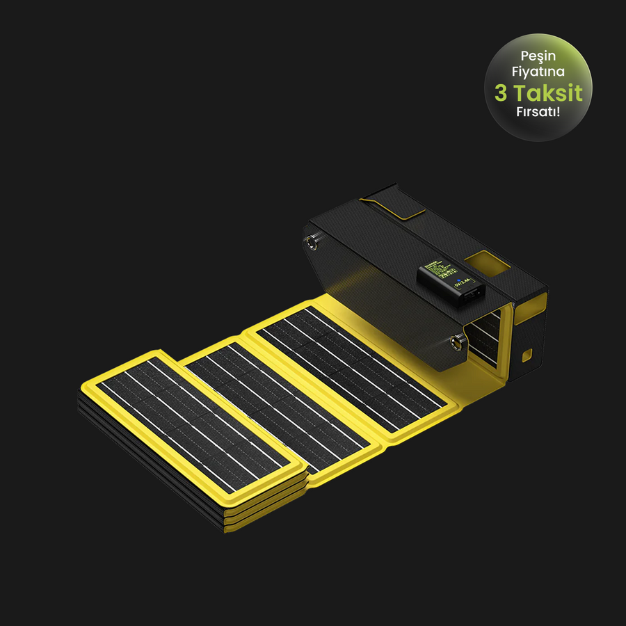 Sharge 140W PowerBank Uyumlu Katlanabilir Güneş Paneli
