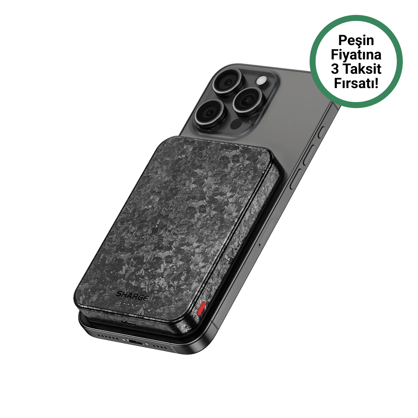 CarbonMag 10,000mAh Magsafe Destekli PowerBank