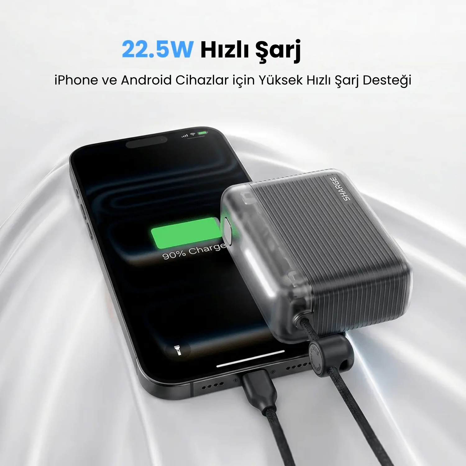 Flow Go - 10.000mAh Kompakt ve Hızlı Taşınabilir Powerbank