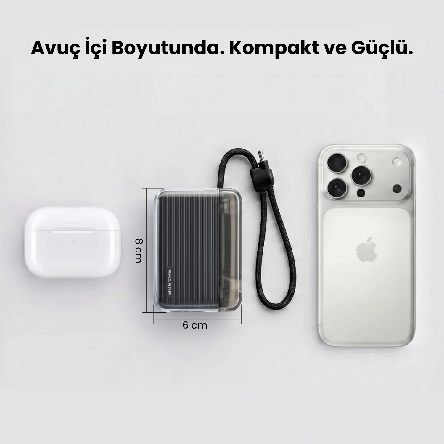 Flow Go - 10.000mAh Kompakt ve Hızlı Taşınabilir Powerbank