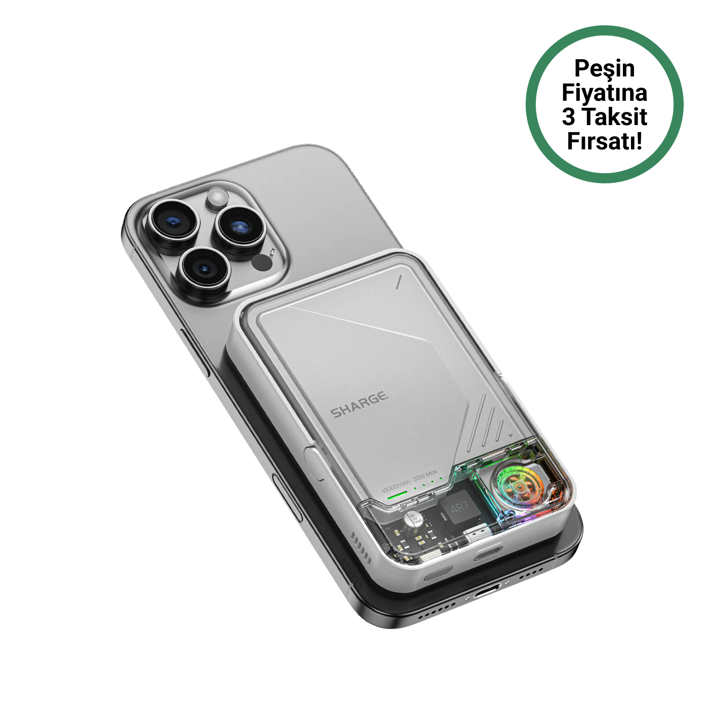 ICEMAG 2 - Magsafe Destekli Kablosuz Hızlı PowerBank