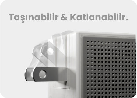 Sharge Pixel 100W - PD 3.1 3xUSB-C + USB-A GaN Hızlı Şarj Cihazı