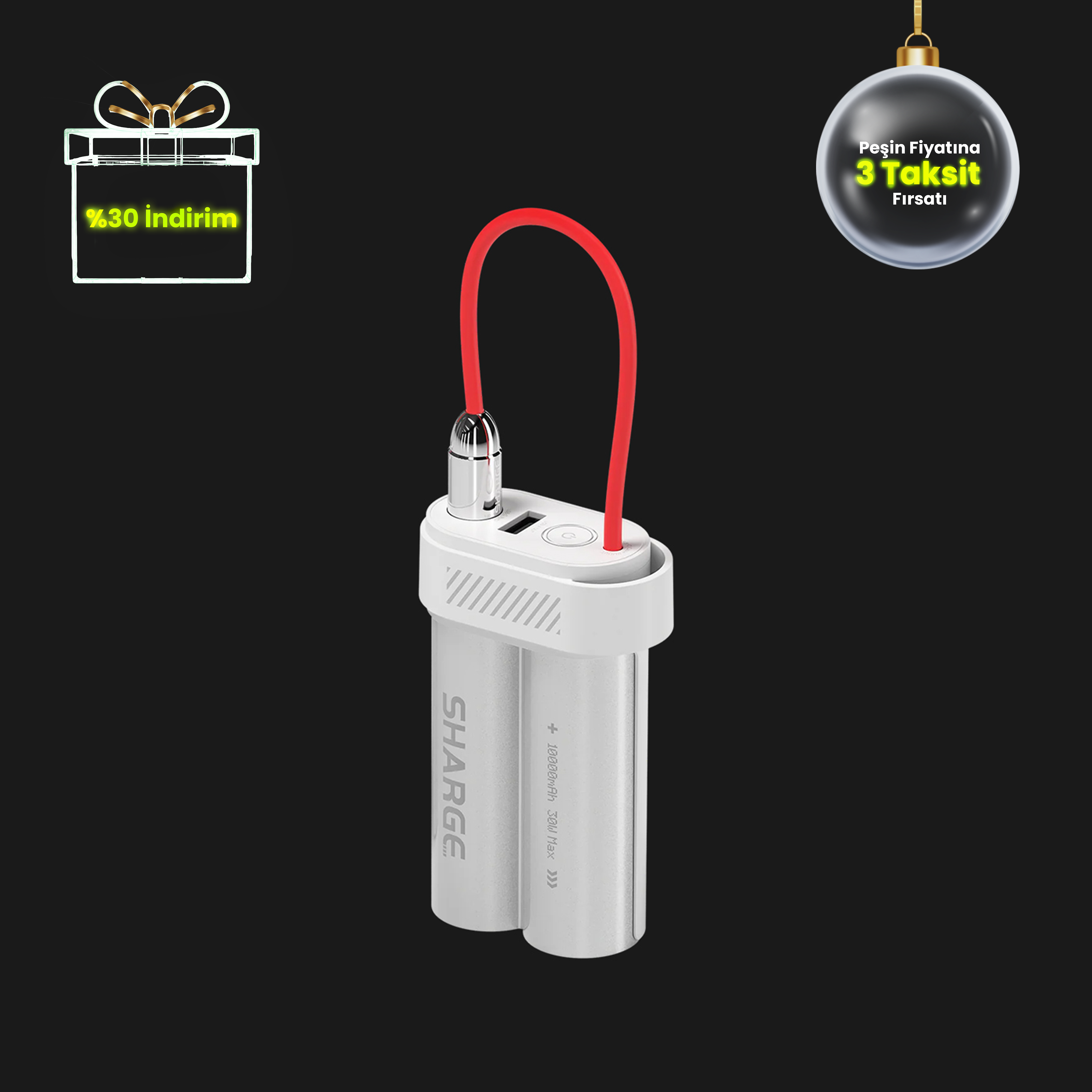 Pouch Mini - Ultra Kompakt ve Taşınabilir Powerbank